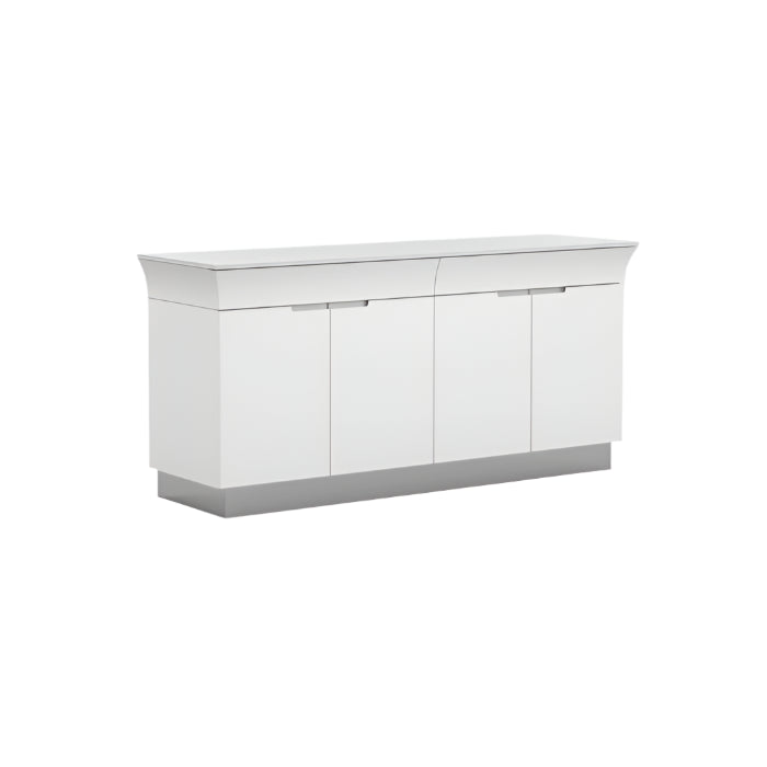 Ariana Buffet, White High Gloss