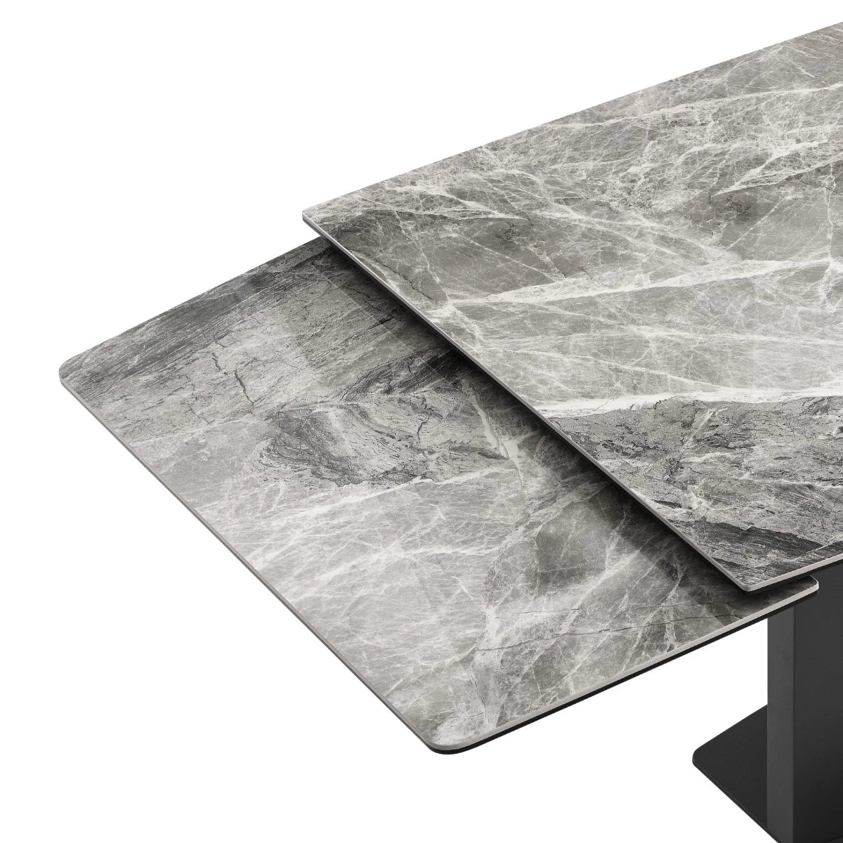 Grand Extendable Dining Table, Ceramic Painted Top