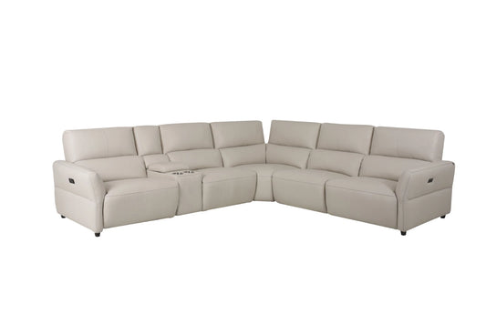 Elys 6 Piece Sectional with Two Recliners | Creative Furniture
